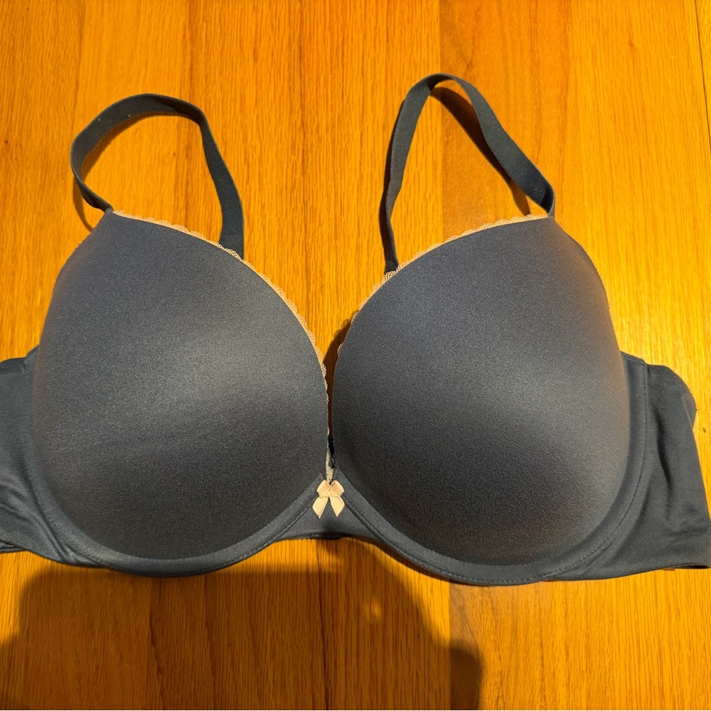 Torrid Underwire Padded Bra in Charcoal Gray